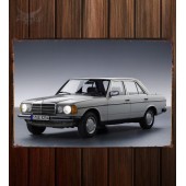 Металлическая табличка Mercedes-Benz 200 (W123)